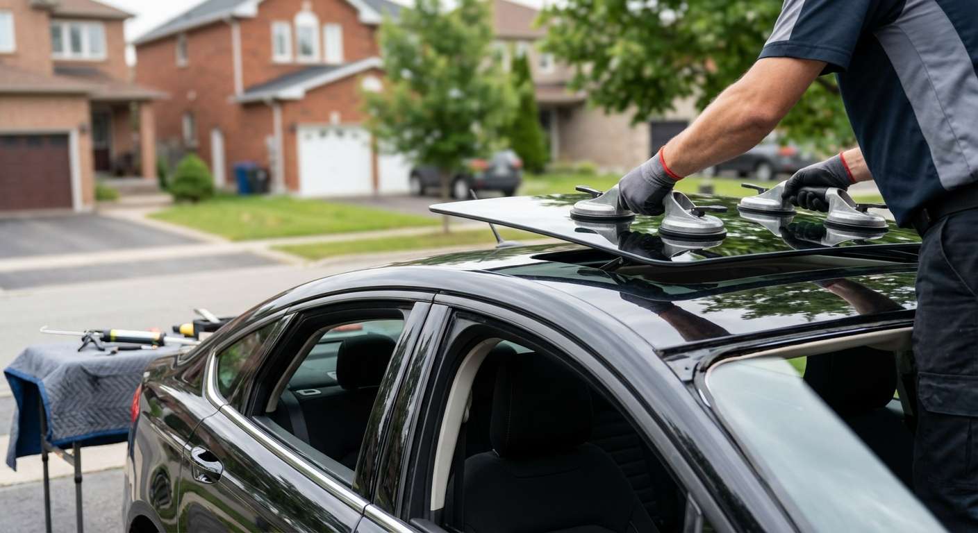 Sunroof Replacement for Ford Fusion 2013-2020 by Alexwindshield