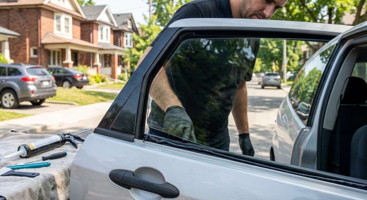 Vent Glass Replacement for Ford Focus 2000-2007 by Alexwindshield