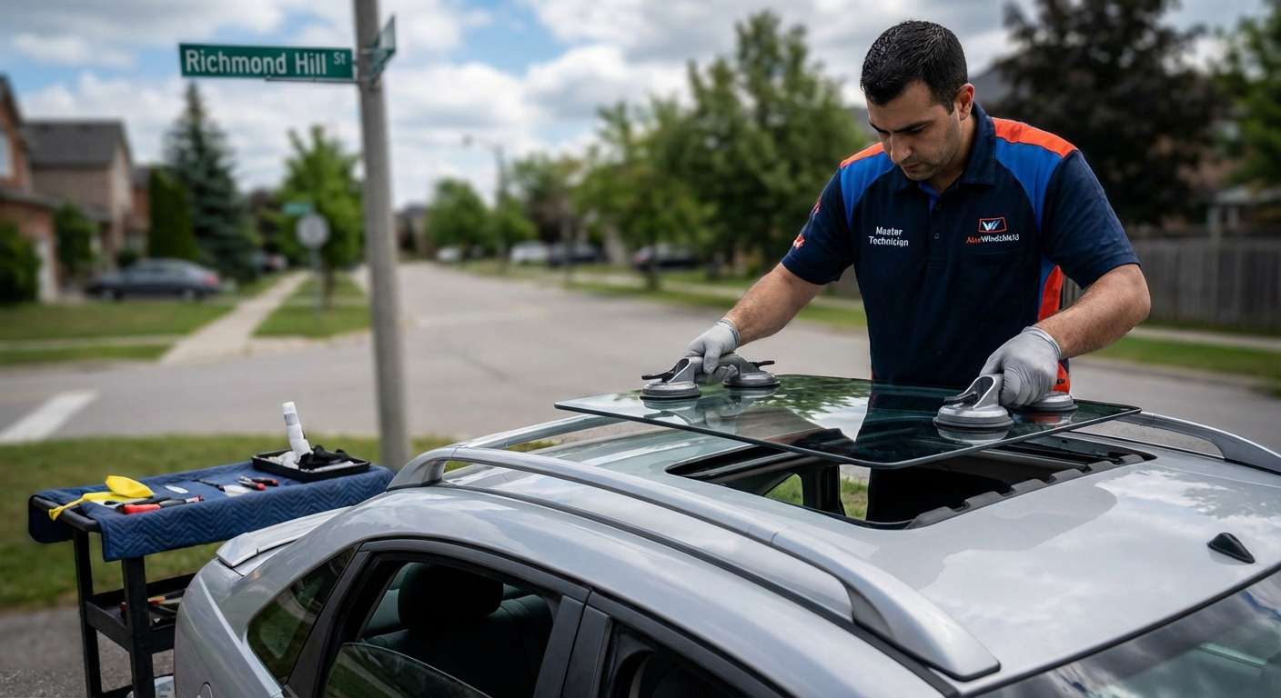 Sunroof Replacement for Ford Focus 2000-2007 by Alexwindshield