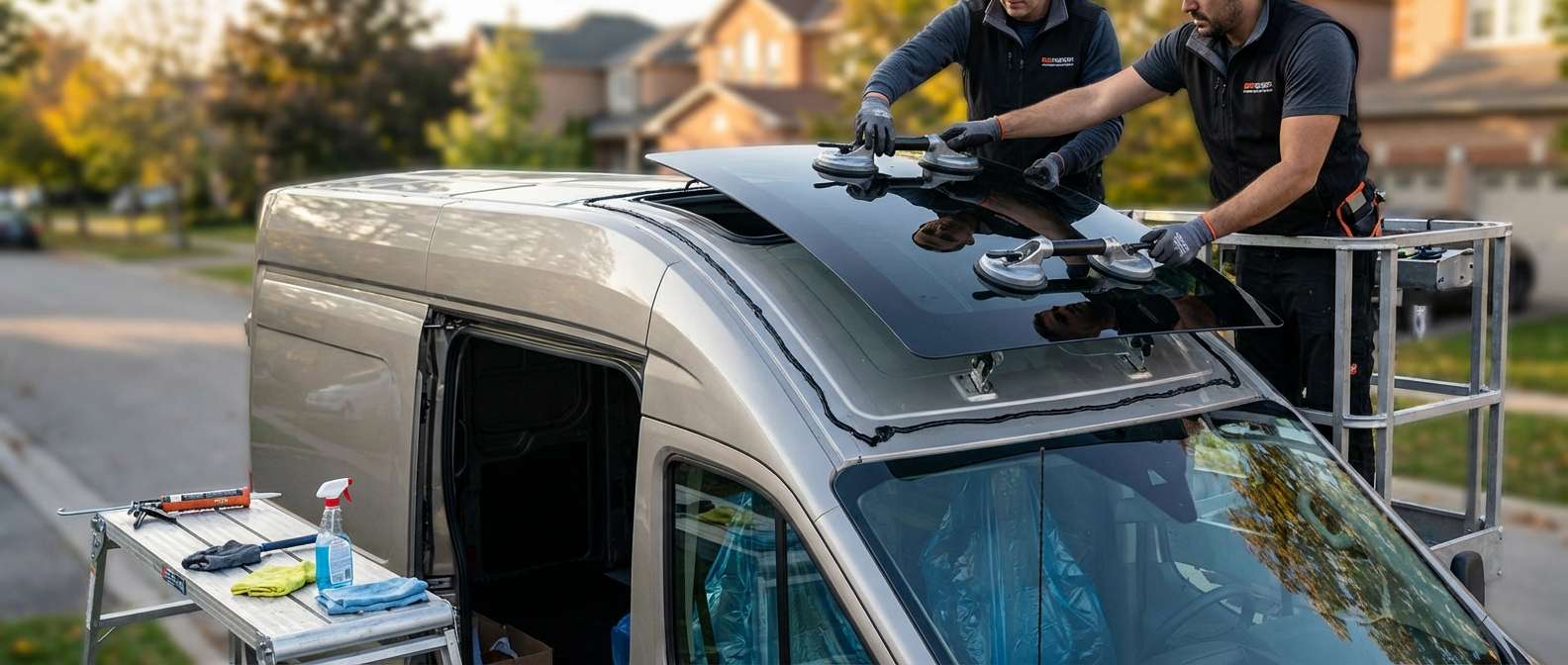 Sunroof Replacement for Ford Transit 150/250/350 2015-2027 by Alexwindshield