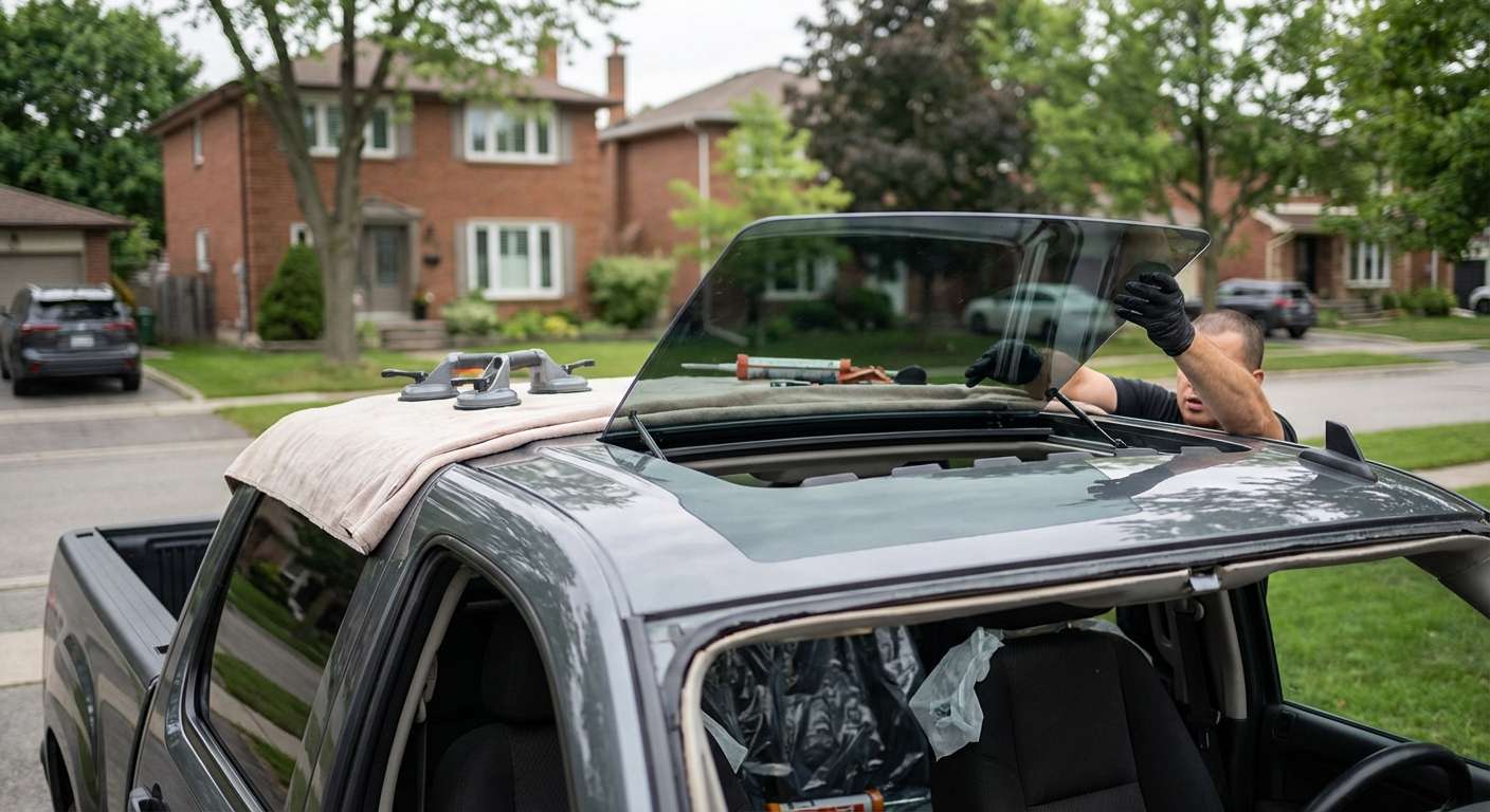 Sunroof Replacement for GMC Sierra 1500 2007-2013 by Alexwindshield
