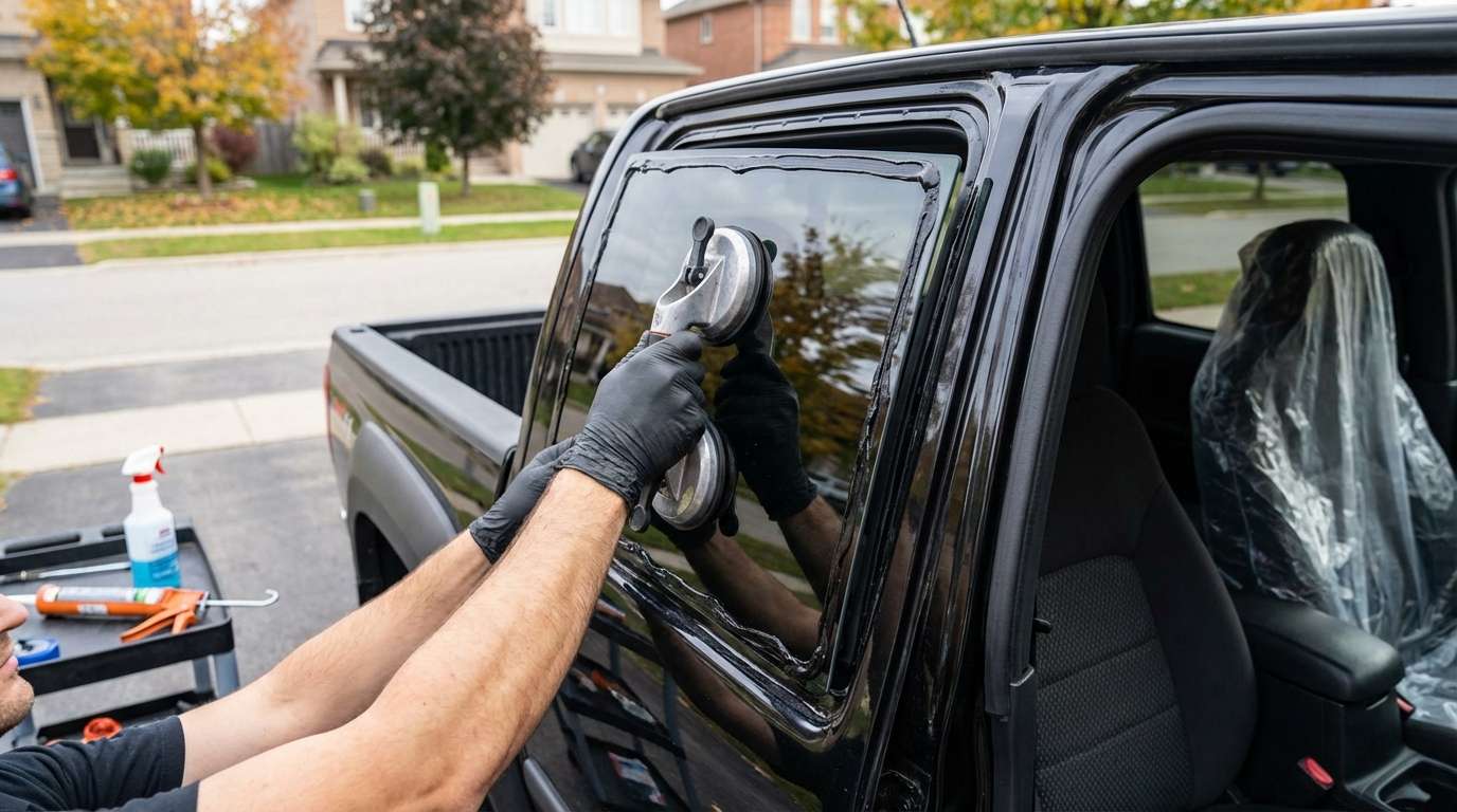 Quarter Glass Replacement for GMC Canyon 2004-2012 by Alexwindshield