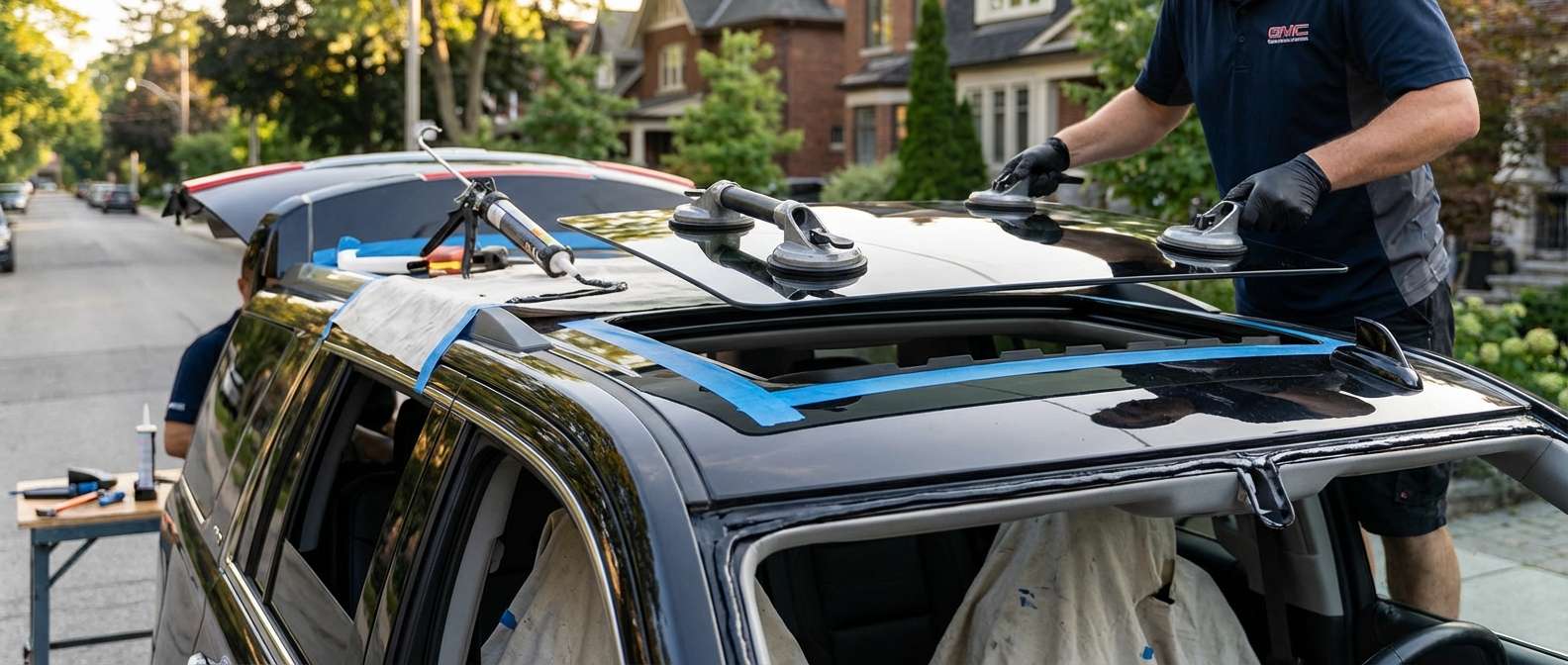 Sunroof Replacement for GMC Yukon / Yukon XL 2015-2020 by Alexwindshield