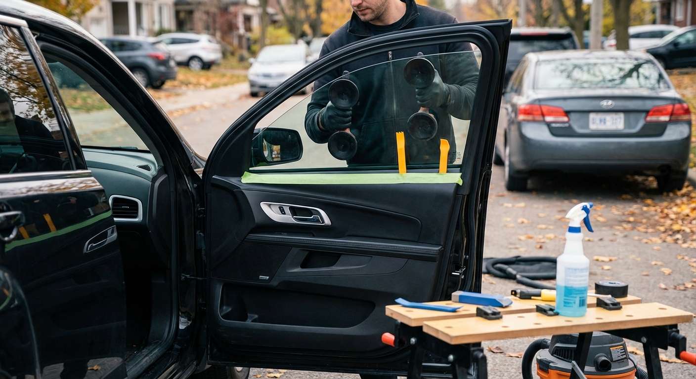 Door Glass Replacement for GMC Terrain 2010-2017 by Alexwindshield