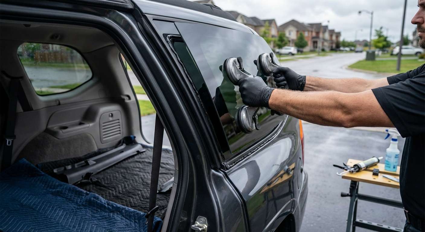 Quarter Glass Replacement for GMC Envoy 2002-2009 by Alexwindshield