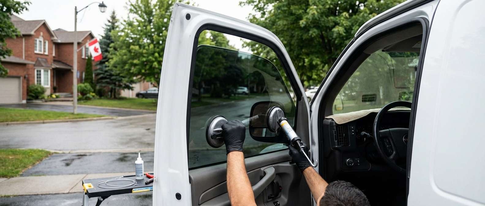 Vent Glass Replacement for GMC Savana Van 1500/2500/3500 2003-2027 by Alexwindshield