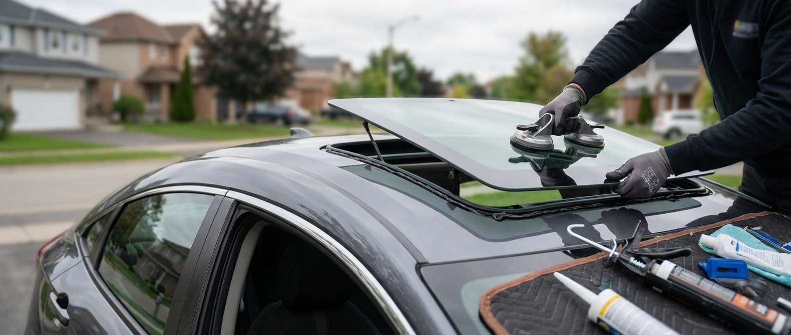 Sunroof Replacement for Honda Civic 2016-2021 by Alexwindshield