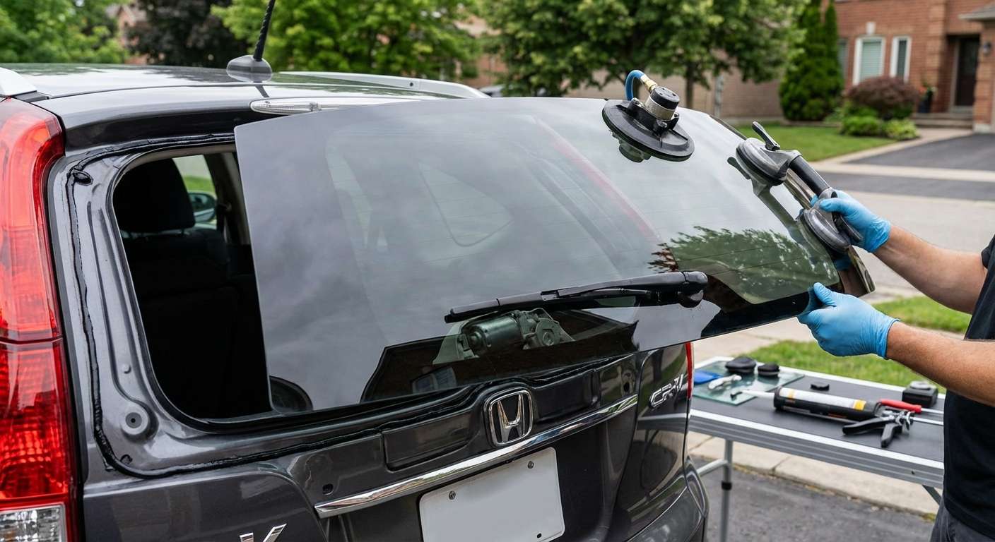 Back Glass Replacement for Honda CR-V 2012-2016 by Alexwindshield
