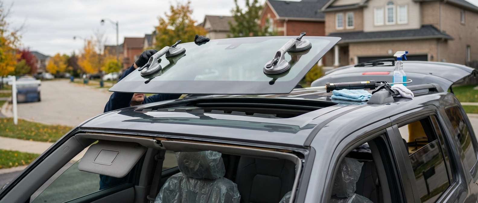 Sunroof Replacement for Honda Pilot 2009-2015 by Alexwindshield