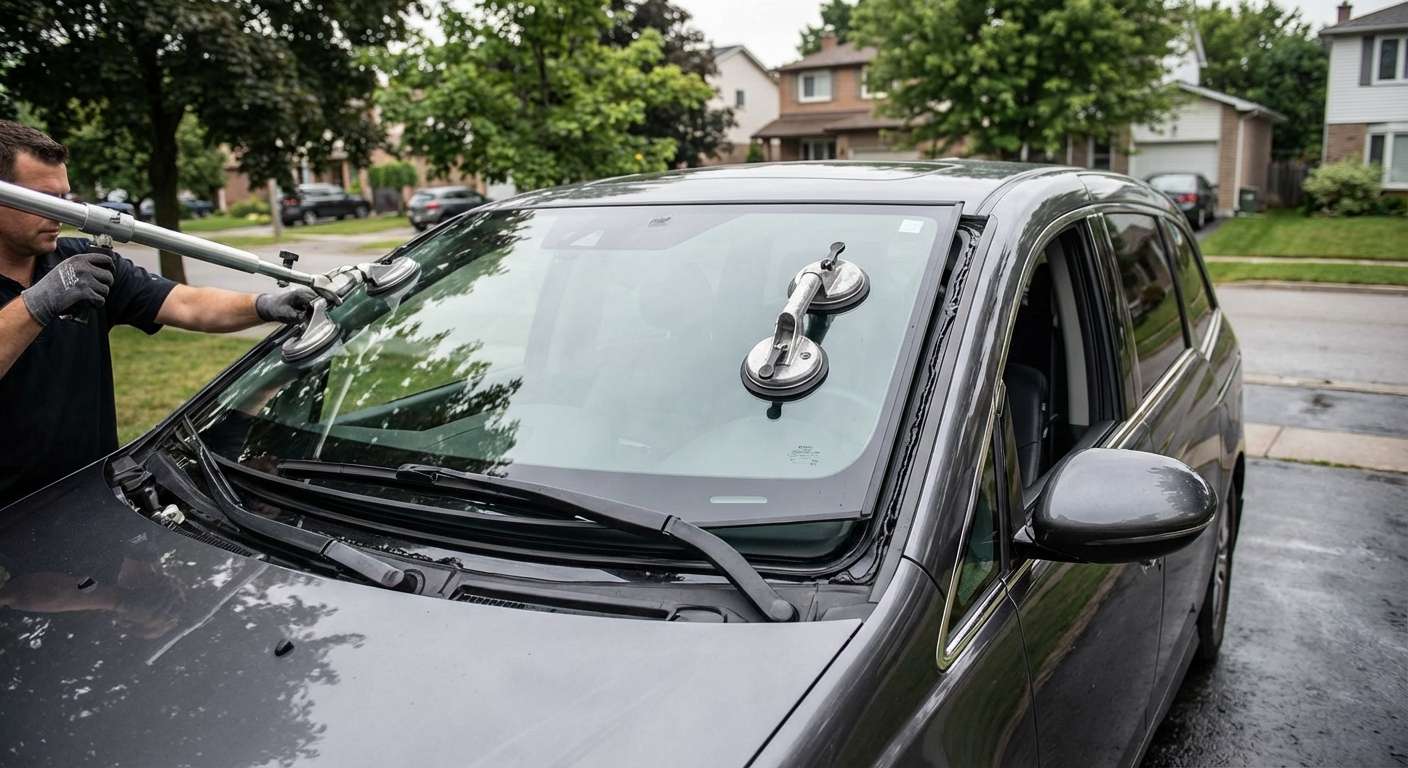 Windshield Replacement for Honda Odyssey 2011-2017 by Alexwindshield