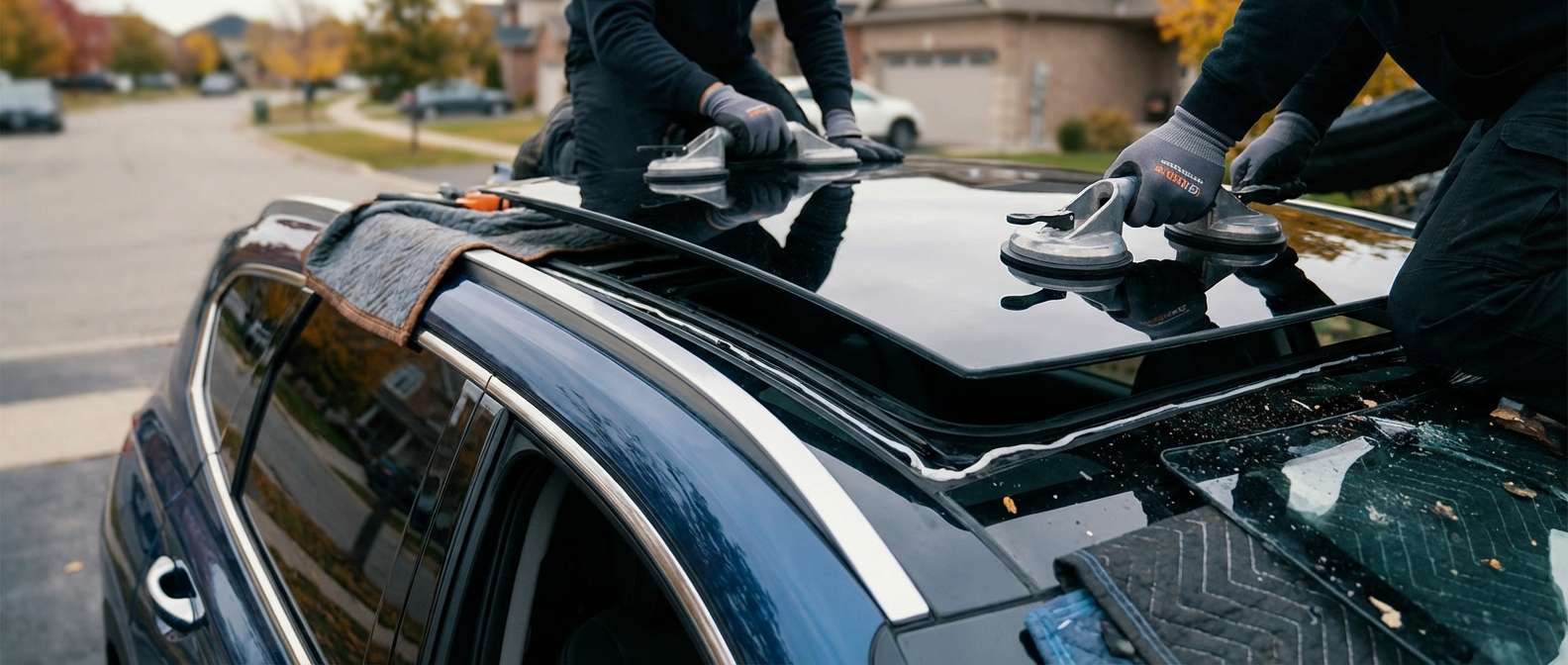 Sunroof Replacement for Hyundai Santa Fe 2019-2023 by Alexwindshield