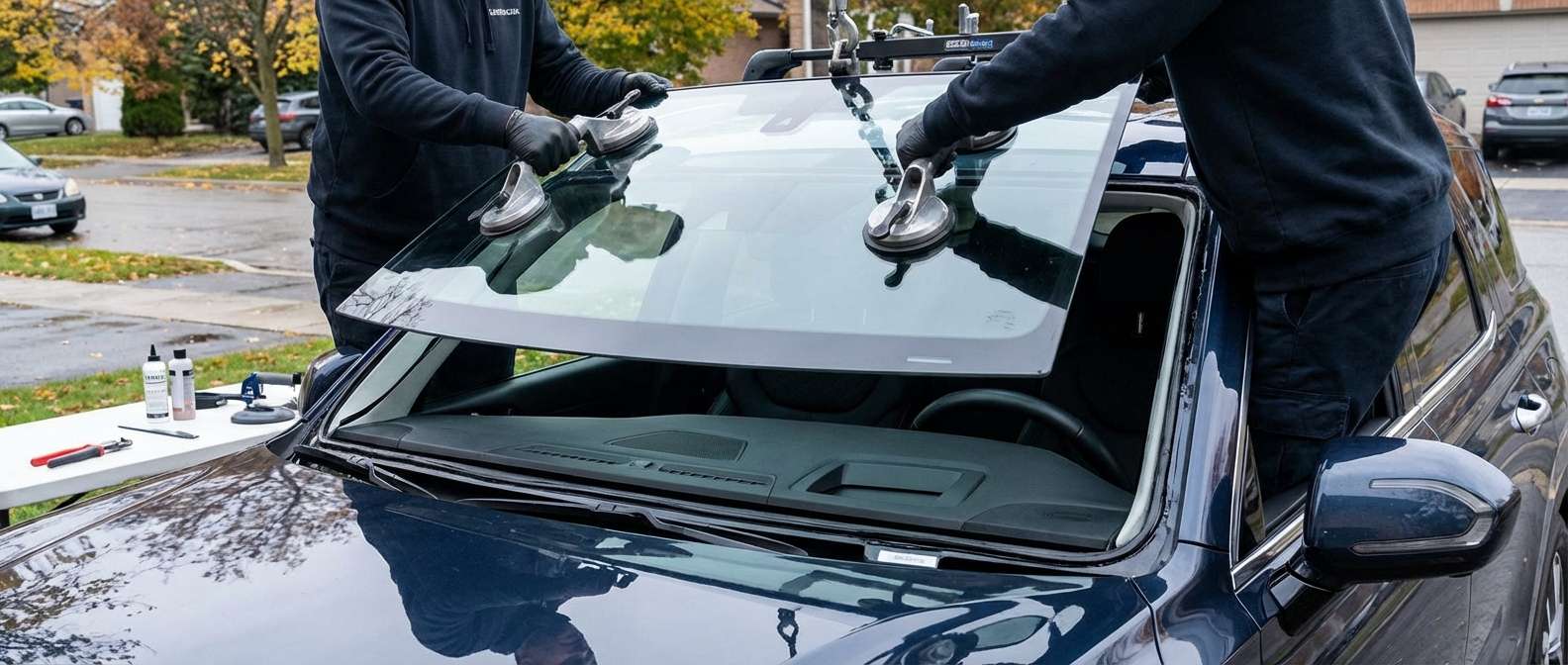 Windshield Replacement for Hyundai Palisade 2026-2027 by Alexwindshield