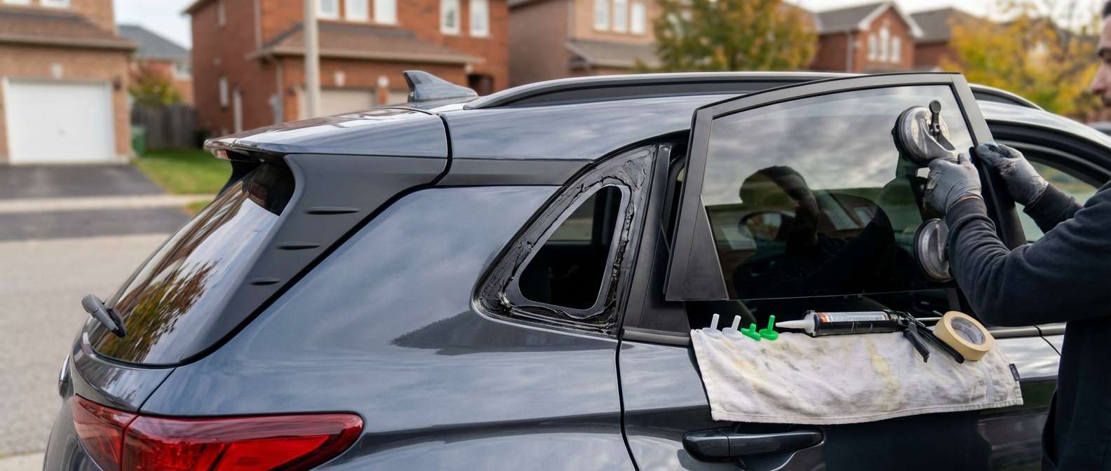 Quarter Glass Replacement for Hyundai Kona 2018-2023 by Alexwindshield