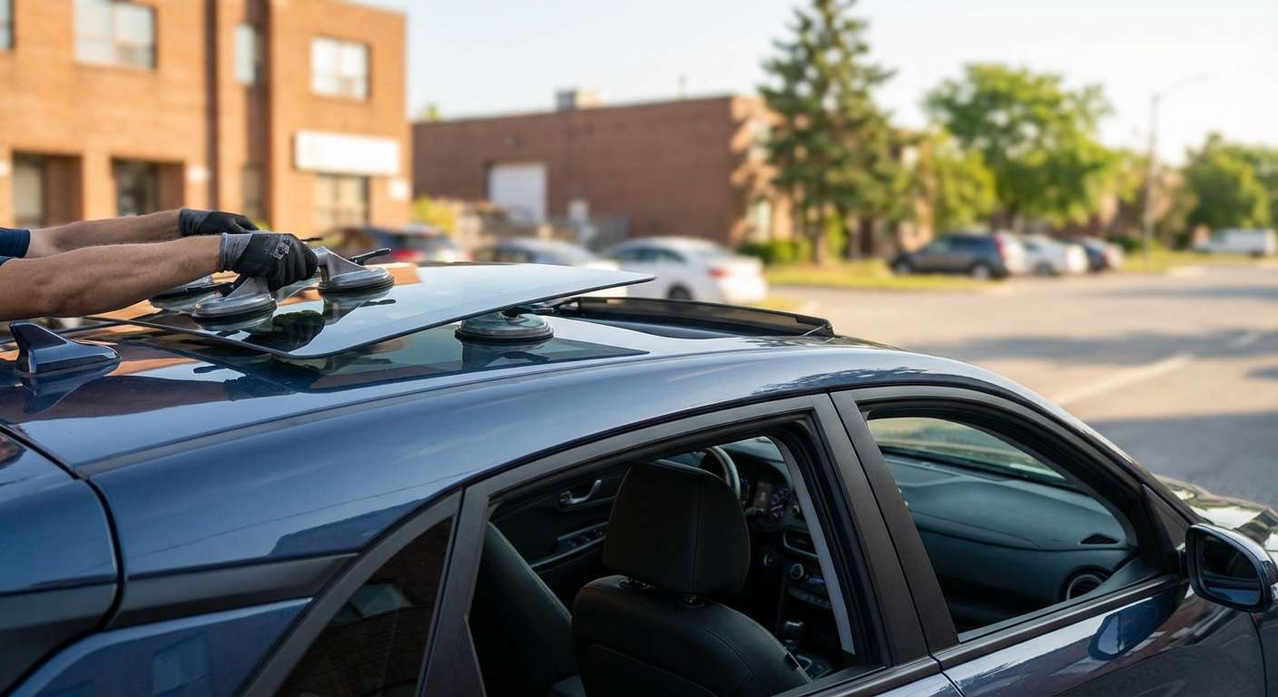 Sunroof Replacement for Hyundai Kona 2018-2023 by Alexwindshield