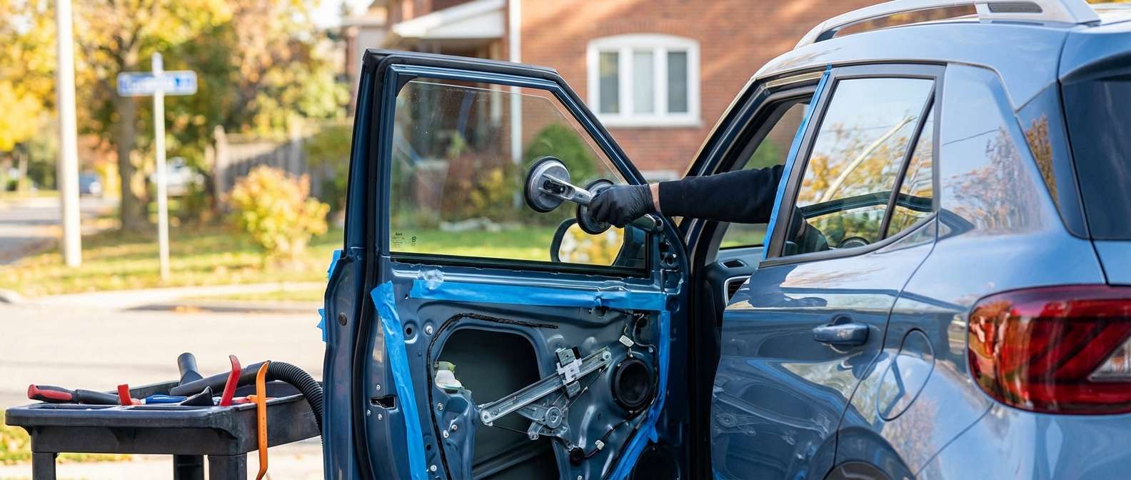 Door Glass Replacement for Hyundai Venue 2020-2027 by Alexwindshield