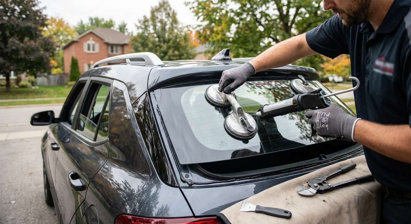 Back Glass Replacement for Hyundai Venue 2020-2027 by Alexwindshield