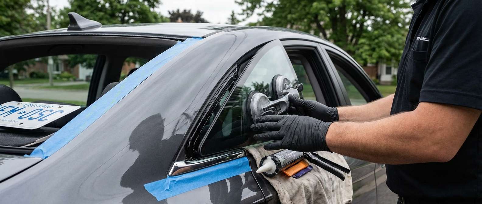Quarter Glass Replacement for Hyundai Sonata 2011-2014 by Alexwindshield