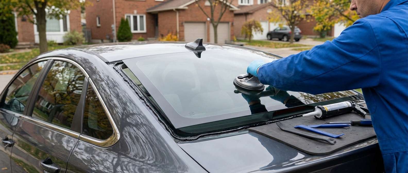 Back Glass Replacement for Hyundai Sonata 2015-2019 by Alexwindshield