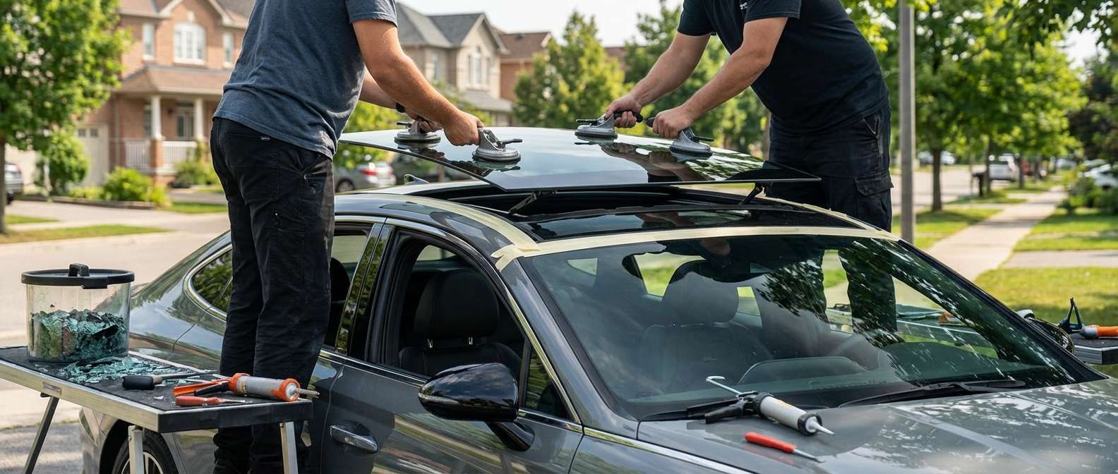 Sunroof Replacement for Hyundai Sonata 2020-2027 by Alexwindshield