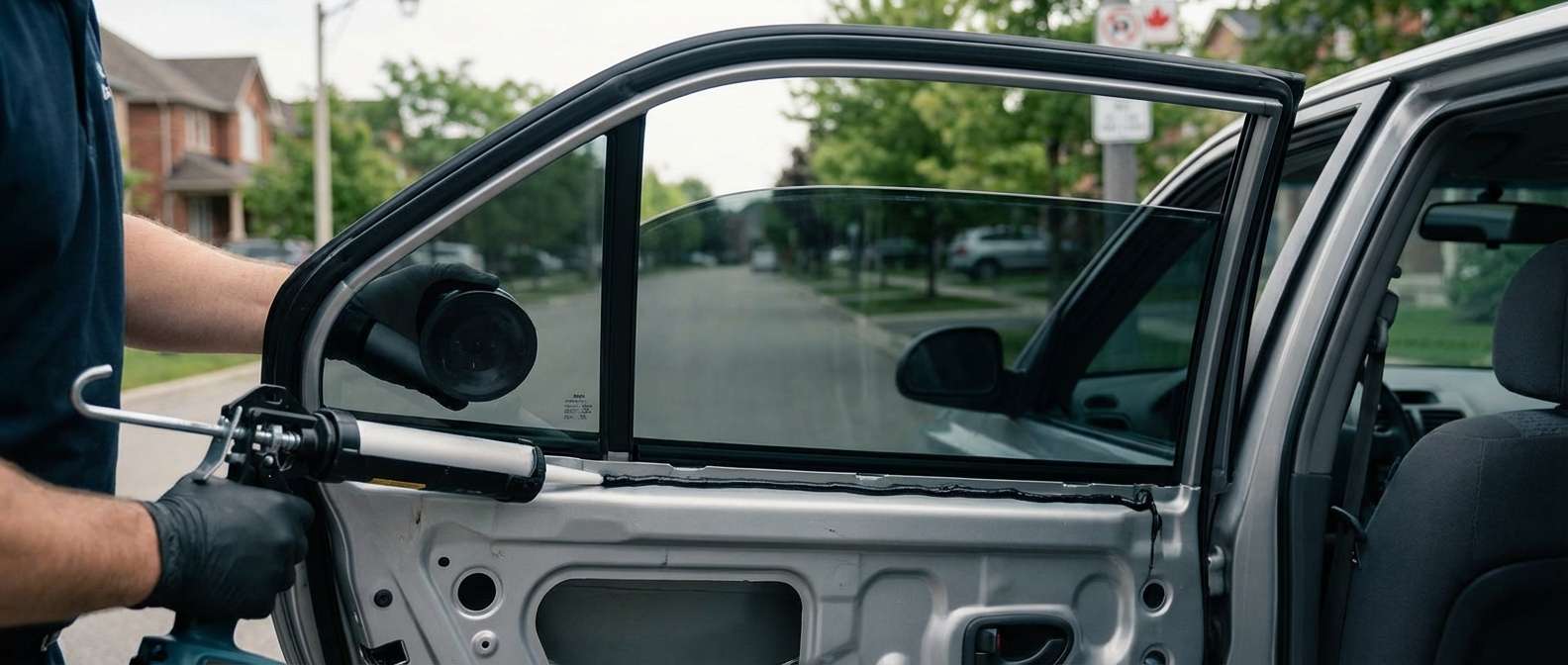 Vent Glass Replacement for Hyundai Accent 2000-2005 by Alexwindshield