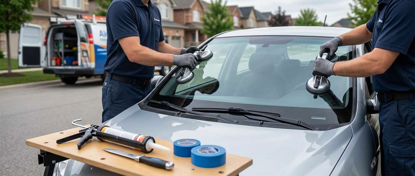 Windshield Replacement for Hyundai Accent 2006-2011 by Alexwindshield