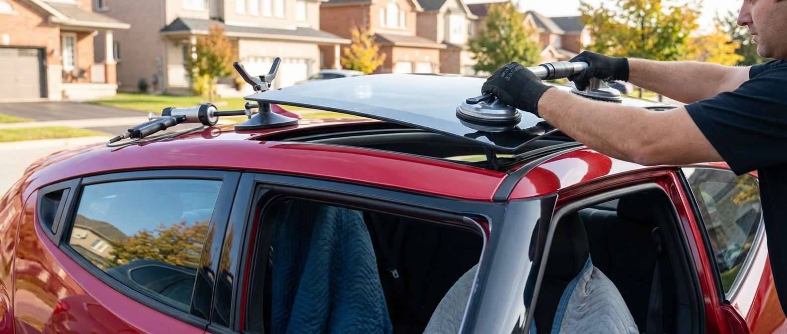 Sunroof Replacement for Hyundai Veloster 2012-2017 by Alexwindshield