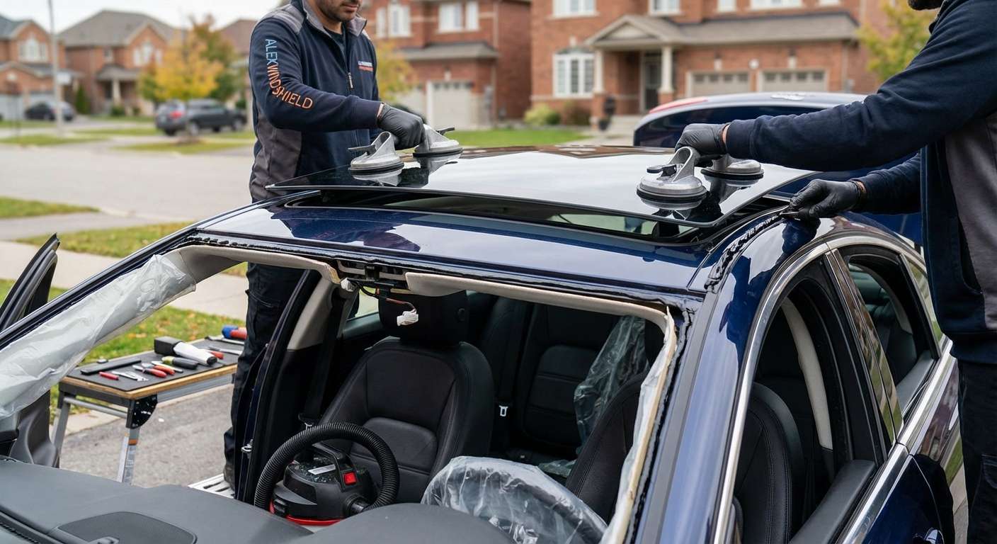 Sunroof Replacement for Jaguar XE 2017-2019 by Alexwindshield