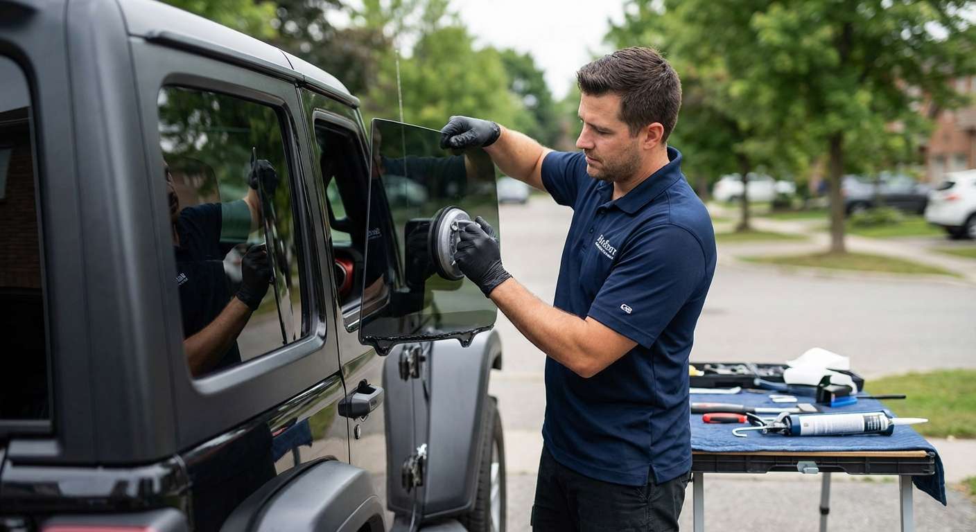 Vent Glass Replacement for Jeep Wrangler 2018-2027 (JL) by Alexwindshield