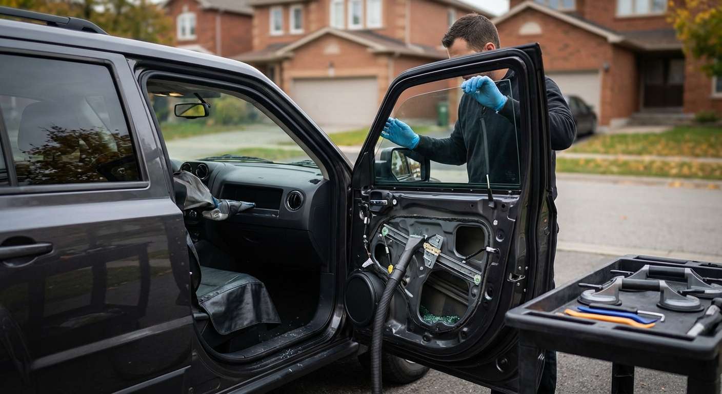 Door Glass Replacement for Jeep Patriot 2007-2017 (MK) by Alexwindshield