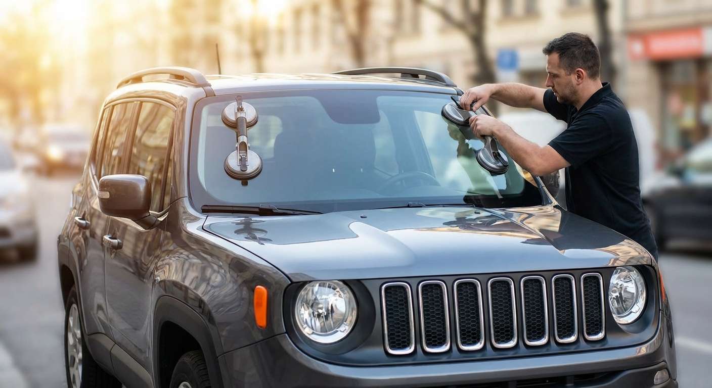 Windshield Replacement for Jeep Renegade 2015-2023 (BU) by Alexwindshield