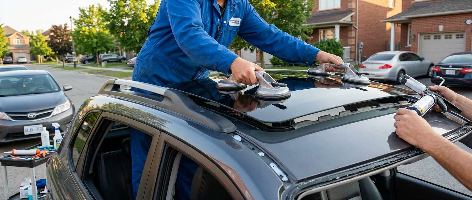 Sunroof Replacement for Kia Sportage 2005-2010 by Alexwindshield