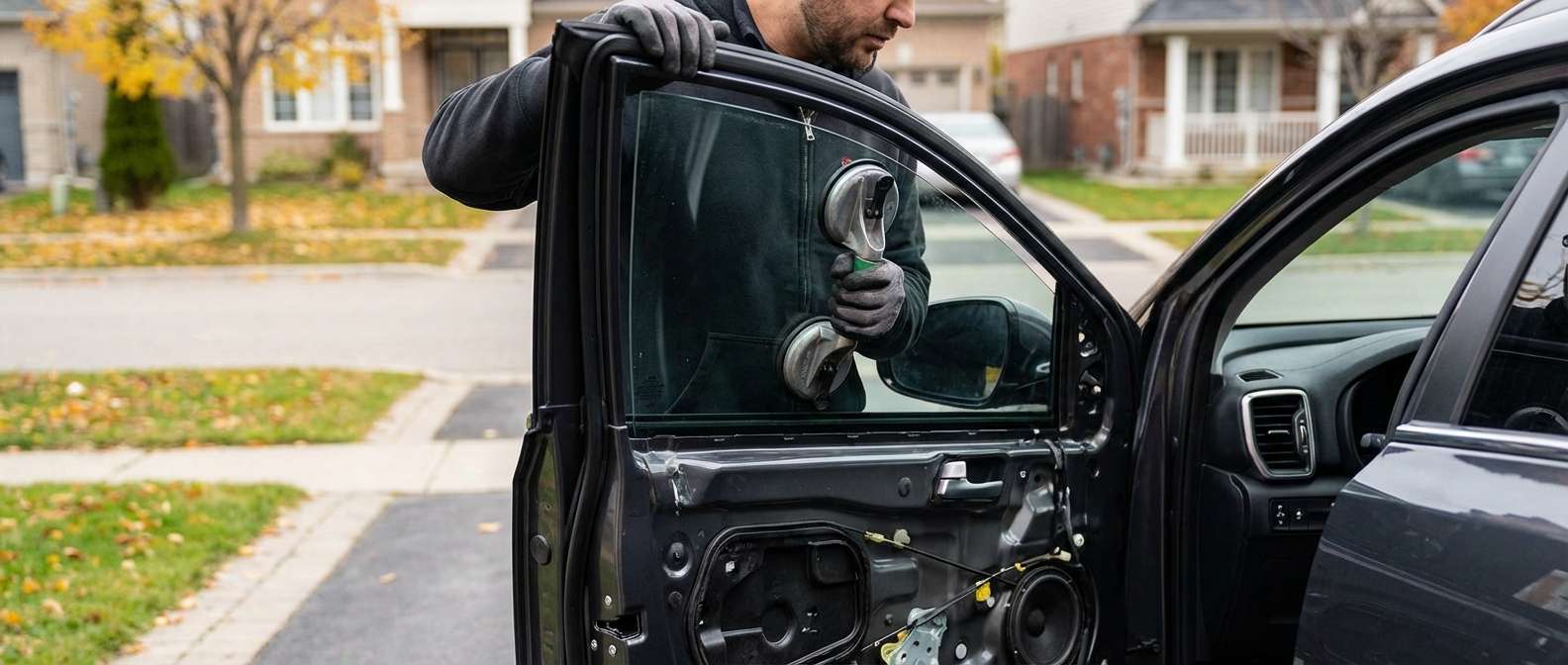 Door Glass Replacement for Kia Sportage 2017-2022 by Alexwindshield