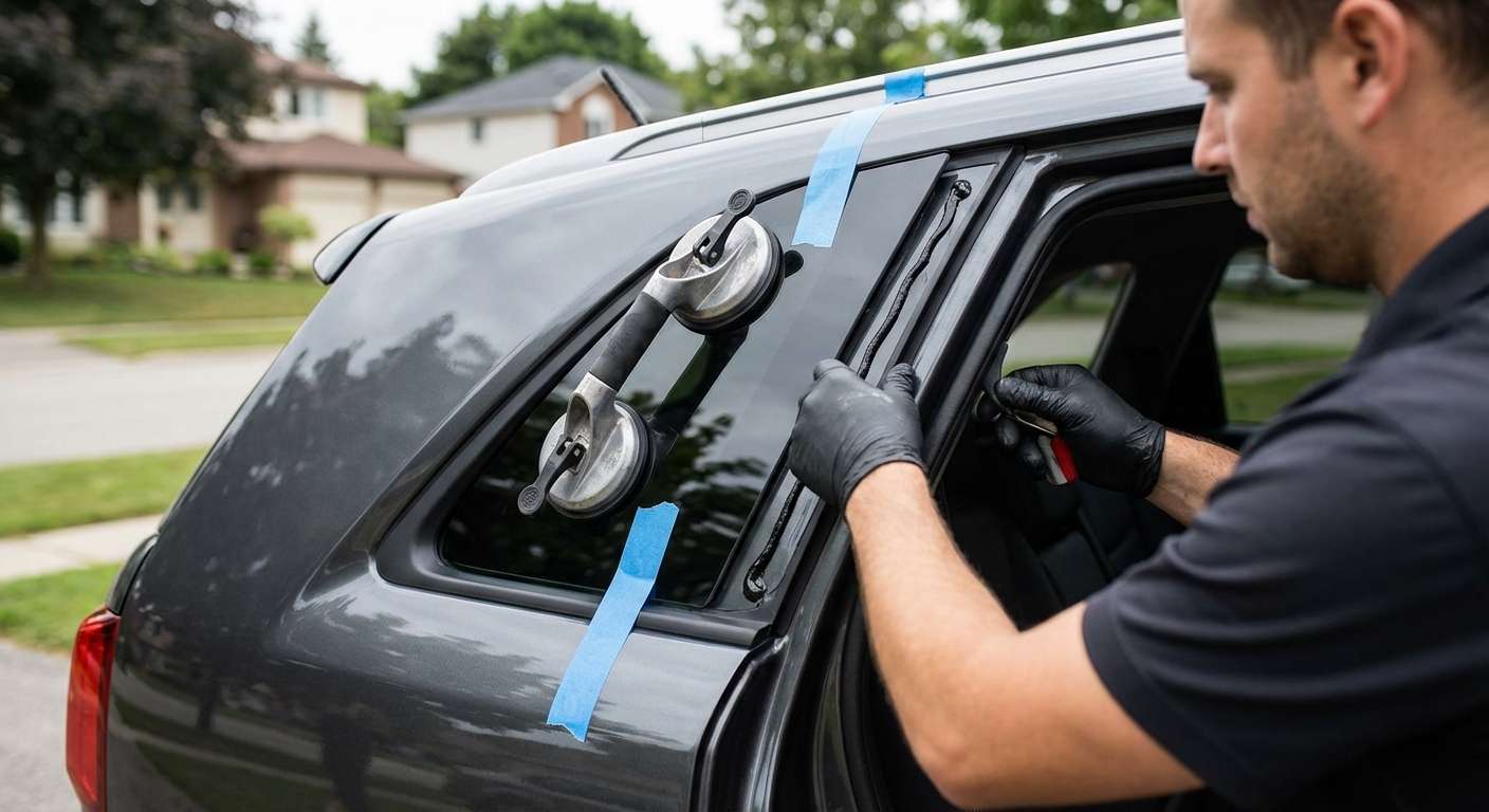 Quarter Glass Replacement for Kia Sorento 2011-2015 by Alexwindshield
