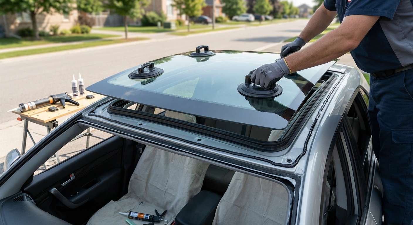 Sunroof Replacement for Kia Sorento 2011-2015 by Alexwindshield