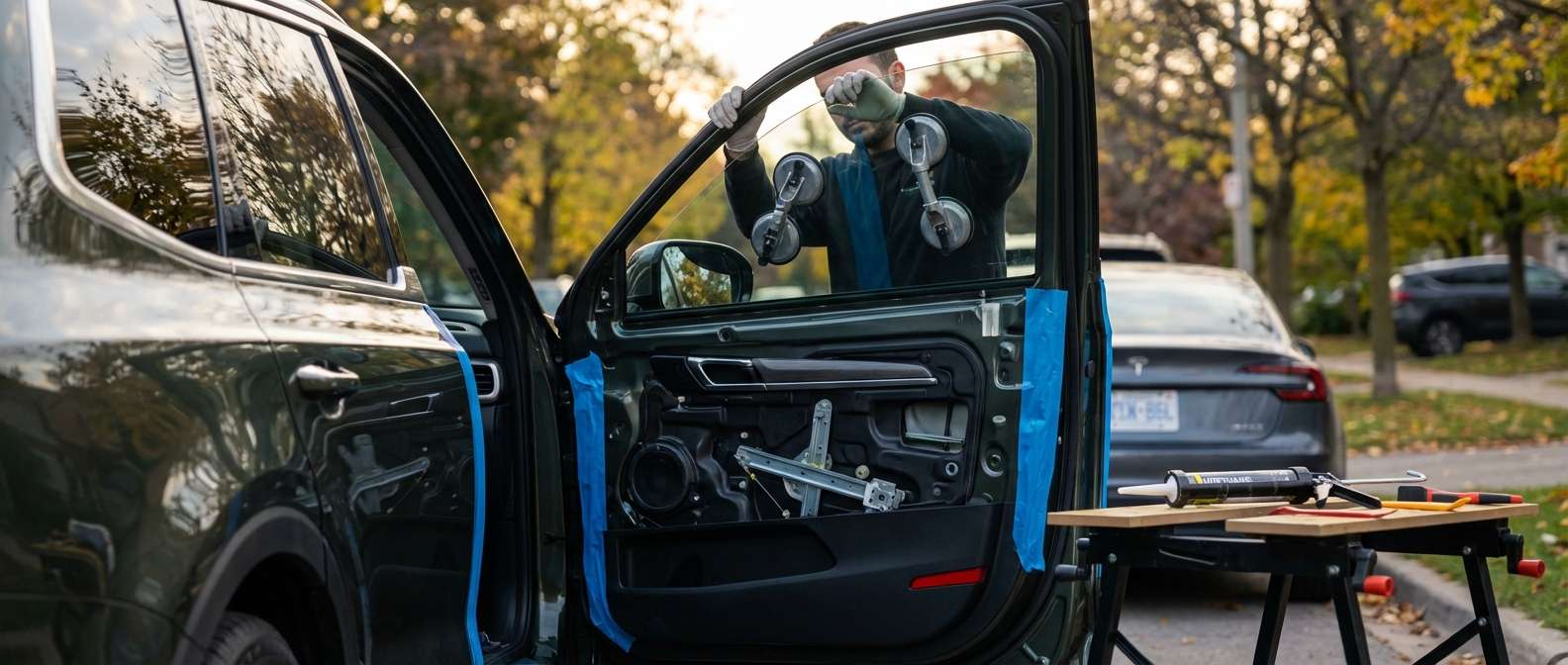 Door Glass Replacement for Kia Telluride 2020-2025 by Alexwindshield
