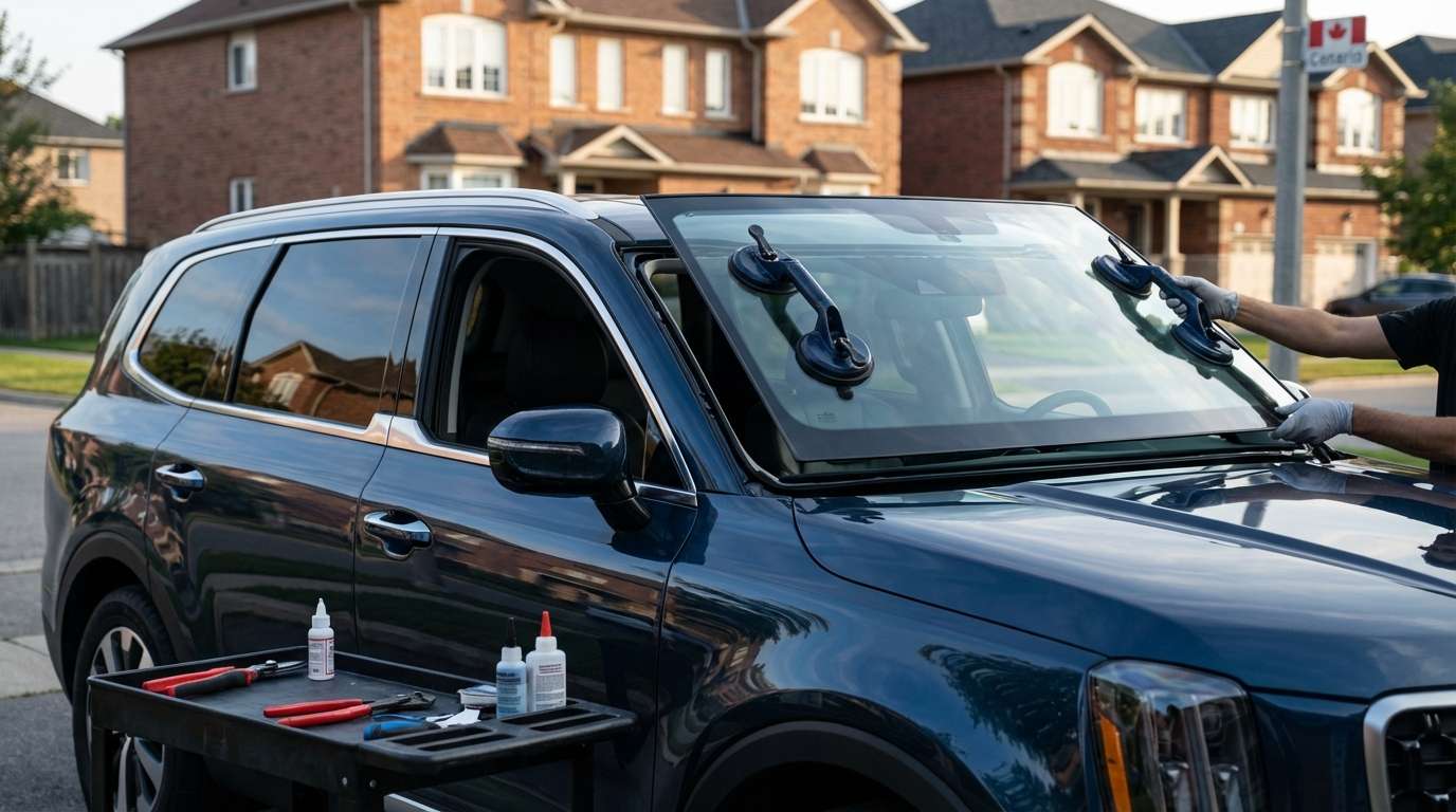 Windshield Replacement for Kia Telluride 2026-2027 by Alexwindshield