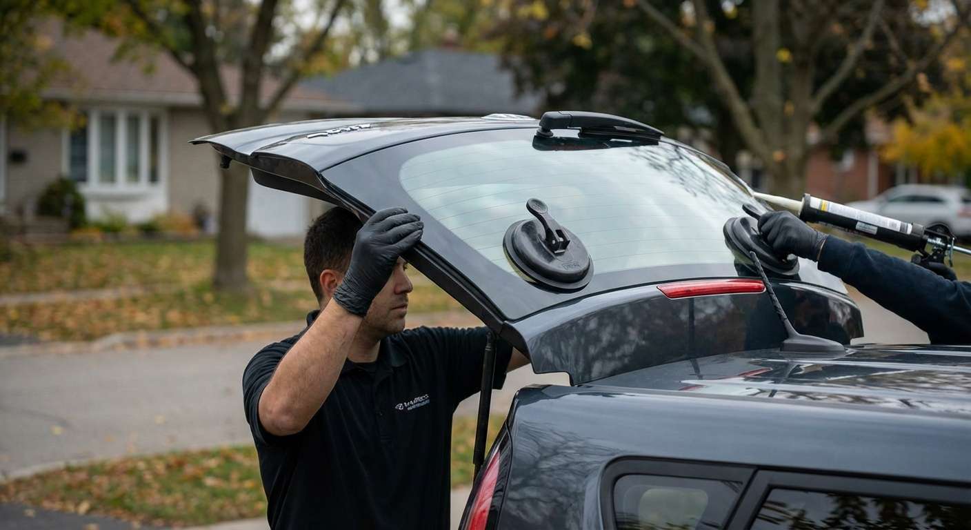 Back Glass Replacement for Kia Soul 2014-2019 by Alexwindshield
