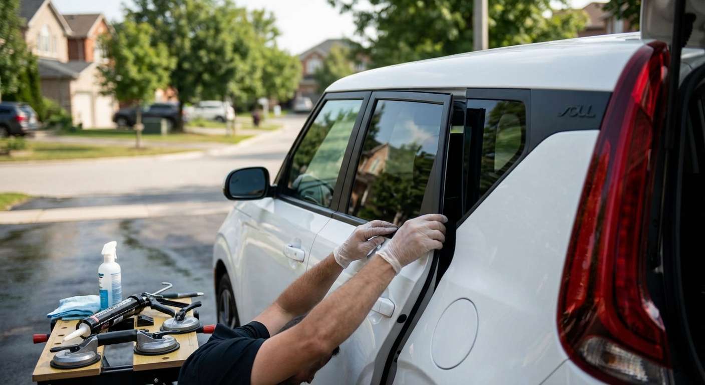 Vent Glass Replacement for Kia Soul 2020-2027 by Alexwindshield