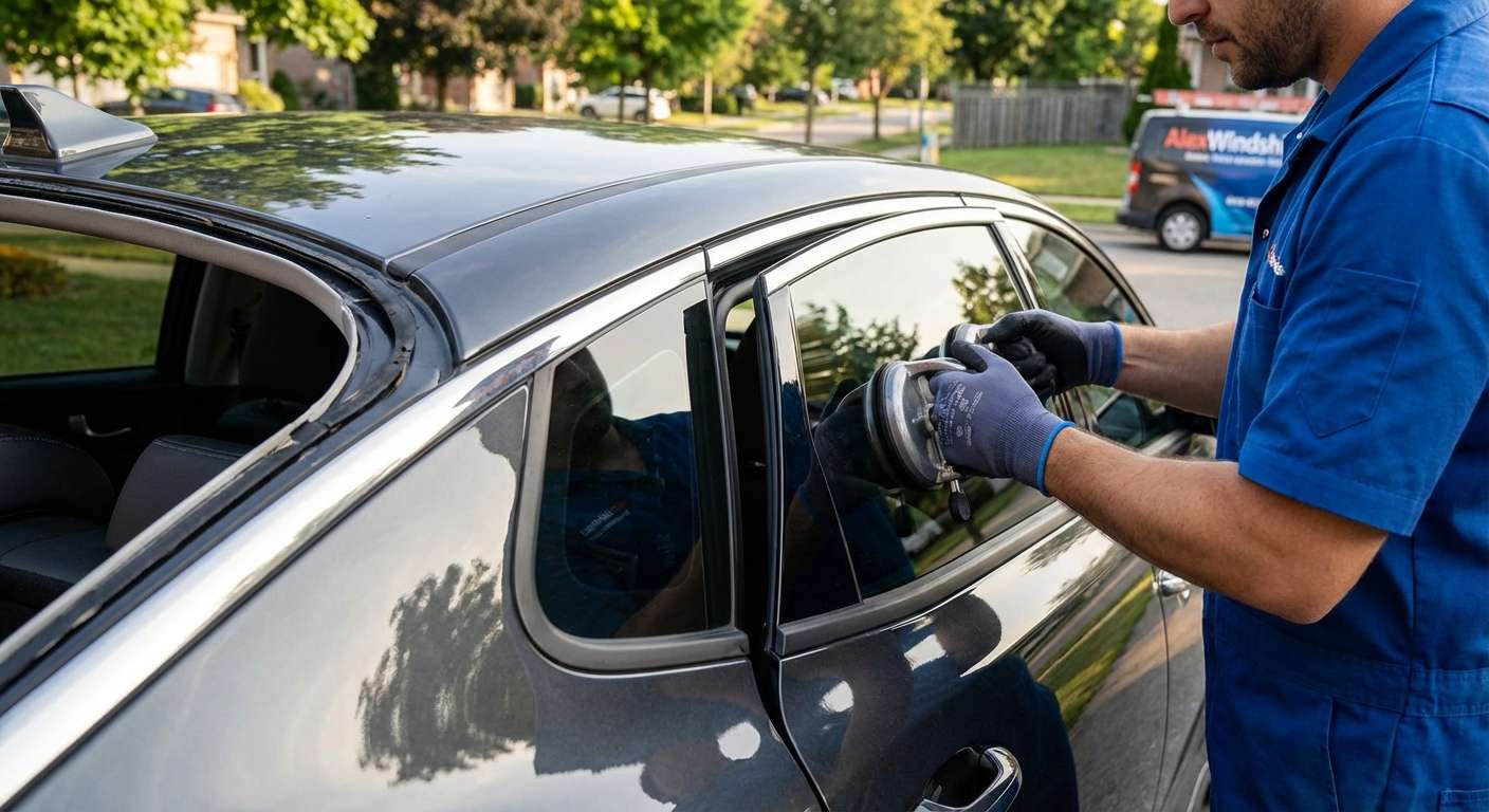 Quarter Glass Replacement for Kia K4 2025-2027 by Alexwindshield