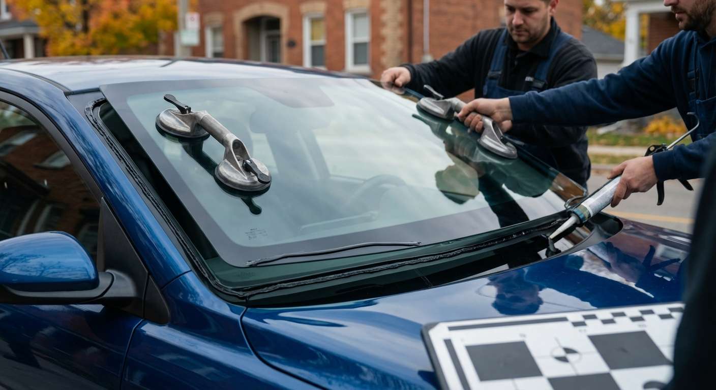 Windshield Replacement for Kia Rio 2018-2023 by Alexwindshield
