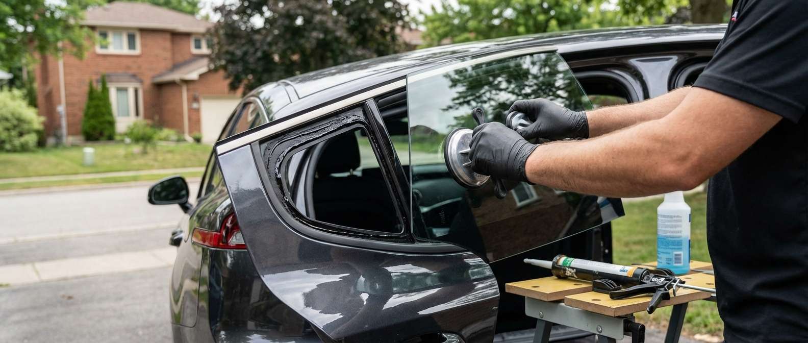 Quarter Glass Replacement for Kia Stinger 2018-2023 by Alexwindshield