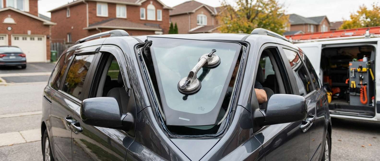 Windshield Replacement for Kia Sedona 2006-2014 by Alexwindshield