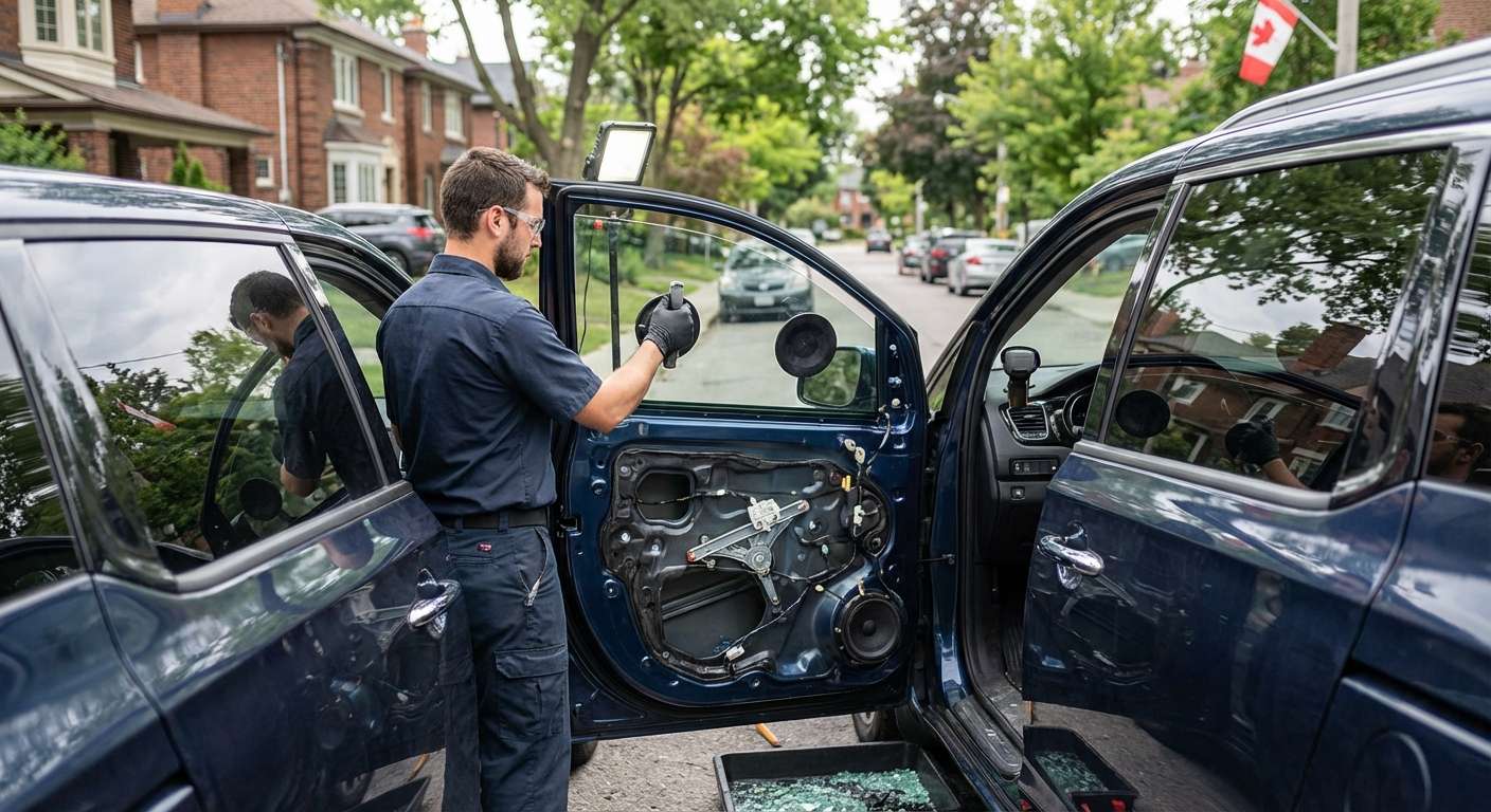 Door Glass Replacement for Kia Sedona 2015-2021 by Alexwindshield