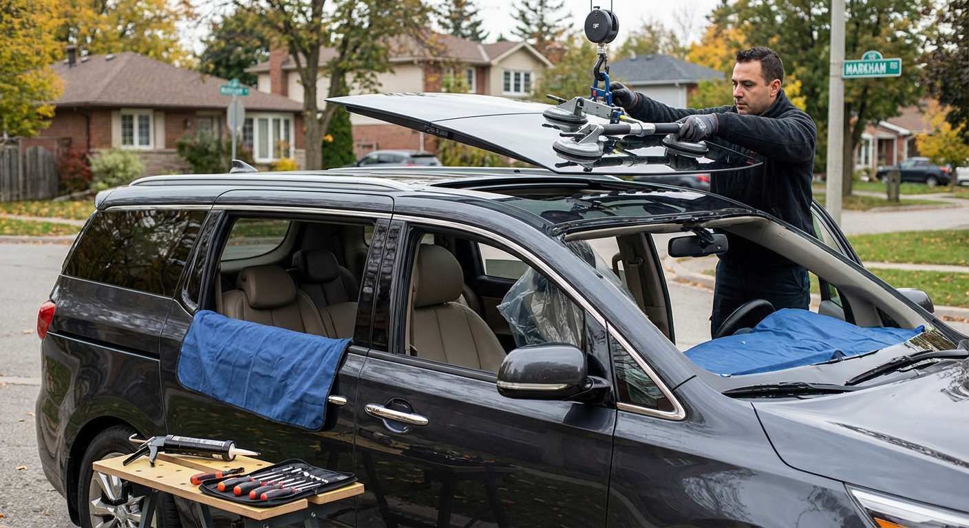 Sunroof Replacement for Kia Sedona 2015-2021 by Alexwindshield