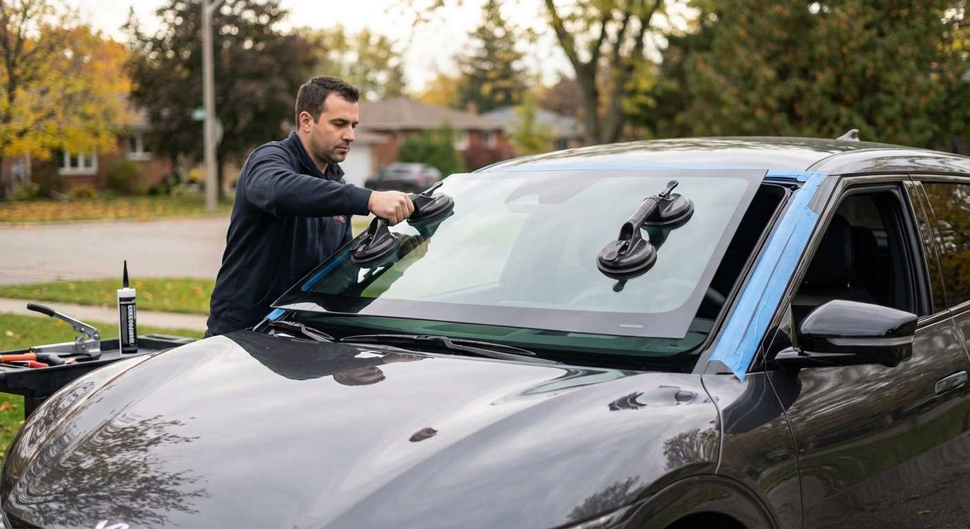Windshield Replacement for Kia EV6 2022-2027 by Alexwindshield