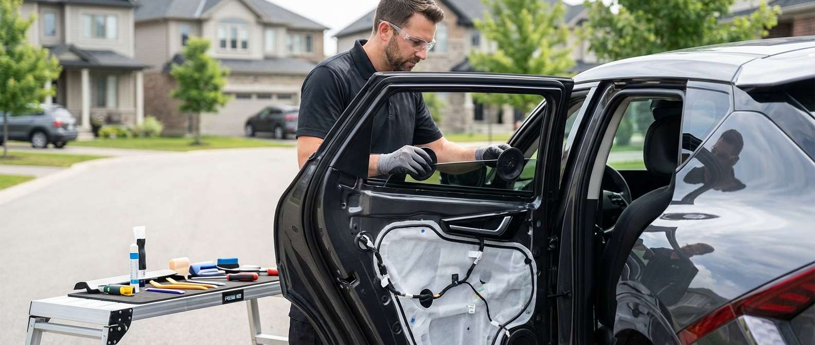Vent Glass Replacement for Kia EV6 2022-2027 by Alexwindshield