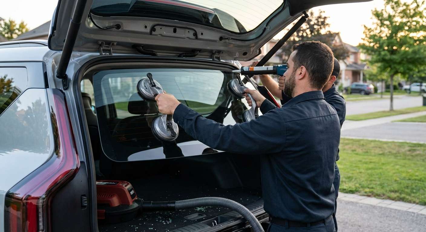 Back Glass Replacement for Kia EV3 2025-2027 by Alexwindshield