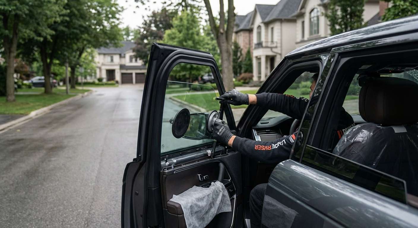 Door Glass Replacement for Land Rover Range Rover Sport 2023-2027 (L461) by Alexwindshield