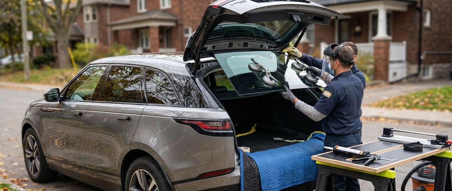 Back Glass Replacement for Land Rover Range Rover Velar 2018-2027 by Alexwindshield