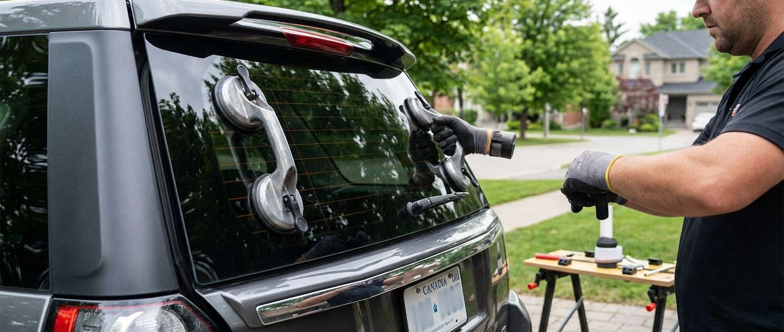 Back Glass Replacement for Land Rover LR2 (Freelander 2) 2008-2015 by Alexwindshield